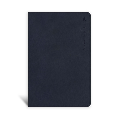 CSB Student Study Bible, Navy Leathertouch Indexed Cover Image