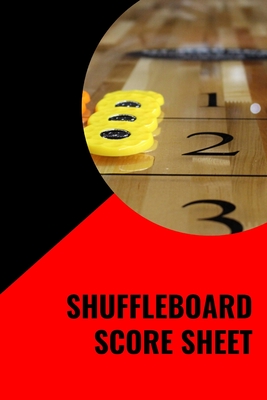 Shuffleboard Score Sheet: Shuffleboard league record Shuffleboard