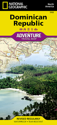 Dominican Republic Map (National Geographic Adventure Map #3102) Cover Image