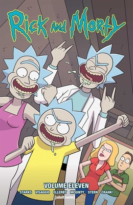 Rick and Morty Vol. 11 By Kyle Starks, Marc Ellerby (Illustrator), Magdalene Visaggio, Ian McGinty (Illustrator) Cover Image