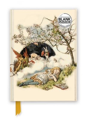 British Library: Alice Asleep, from Alice's Adventures in Wonderland (Foiled Blank Journal) (Flame Tree Blank Notebooks)
