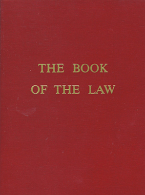 The Book of the Law By Aleister Crowley  Cover Image