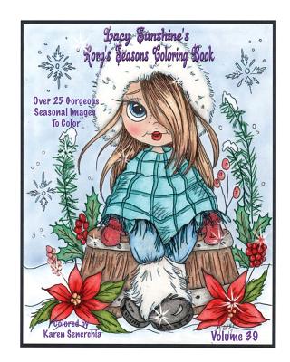 Lacy Sunshine's Rory's Seasons Coloring Book: Rory Sweet Urchin Celebrates Winter Spring Summer Fall Coloring All Ages Volume 39 By Heather Valentin Cover Image