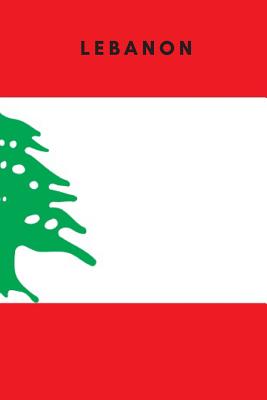 Lebanon: Country Flag A5 Notebook to write in with 120 pages By Travel Journal Publishers Cover Image