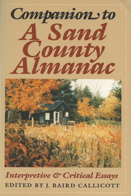 Cover for Companion to A Sand County Almanac: Interpretive and Critical Essays