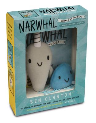 narwhal stuffed animal with mustache