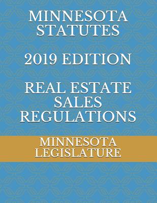 Minnesota Statutes 2019 Edition Real Estate Sales Regulations Cover Image