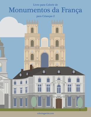 Livro para Colorir de Monumentos da França para Crianças 2