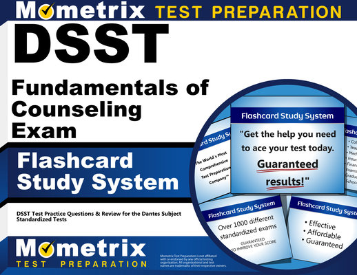 Dsst Fundamentals of Counseling Exam Flashcard Study System: Dsst Test Practice Questions & Review for the Dantes Subject Standardized Tests Cover Image