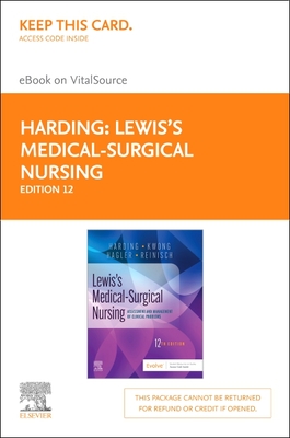 Lewis' Medical-Surgical Nursing Elsevier eBook on Vitalsource (Retail Access Card): Assessment and Management of Clinical Problems, Single Volume Cover Image