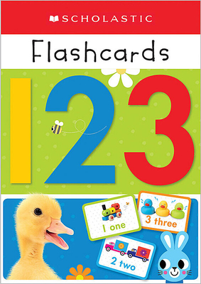 123 Flashcards: Scholastic Early Learners (Flashcards) Cover Image