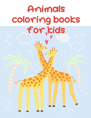 Animals coloring books for kids: Cute Chirstmas Animals, Funny Activity for Kids's Creativity Cover Image