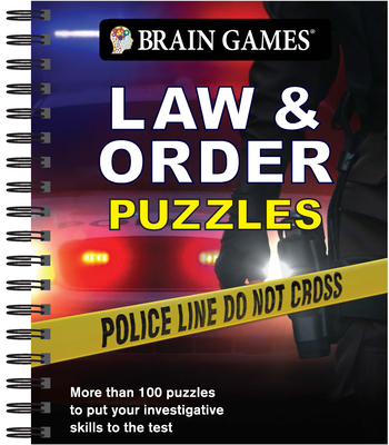 Brain Games - Law & Order Puzzles Cover Image