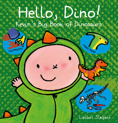 Hello, Dino! Kevin's Big Book of Dinosaurs (Kevin & Katie) Cover Image