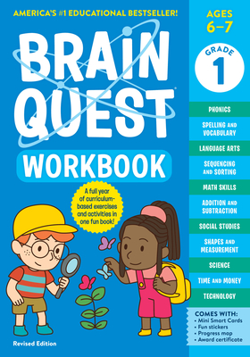 Brain Quest Workbook: 1st Grade Revised Edition (Brain Quest Workbooks) By Workman Publishing, Lisa Trumbauer (Text by) Cover Image