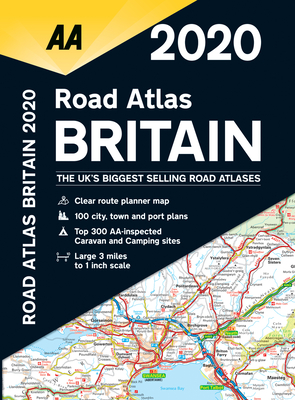 Road Atlas Britain 2020 Cover Image