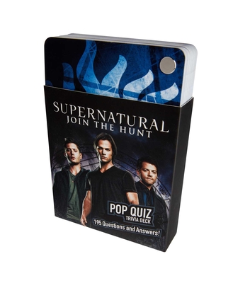 Supernatural Pop Quiz Trivia Deck (Science Fiction Fantasy) Cover Image