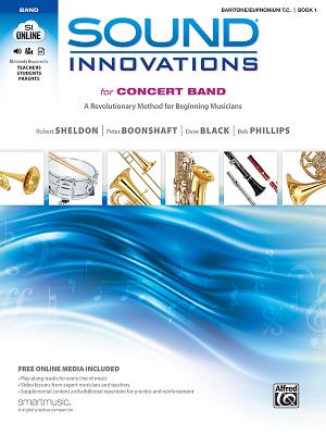Sound Innovations for Concert Band, Bk 1: A Revolutionary Method for Beginning Musicians (Baritone T.C.), Book, CD & DVD Cover Image