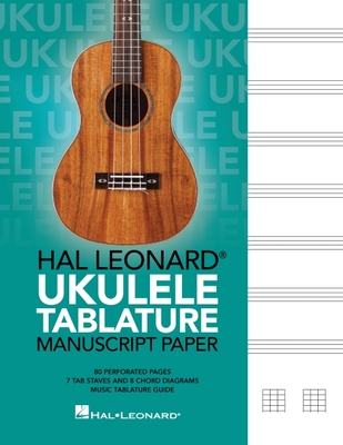 Hal Leonard Ukulele Tablature Manuscript Paper Cover Image