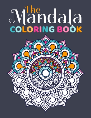 100 Mandala Coloring Book: Mandala, mandala coloring books for adults spiral  bound (Paperback)