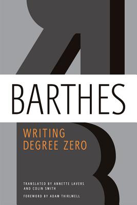 Writing Degree Zero cover
