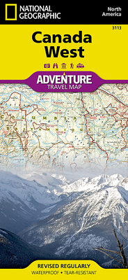 Canada West Map (National Geographic Adventure Map #3113)