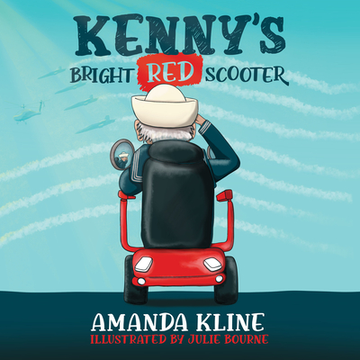 Kenny's Bright Red Scooter