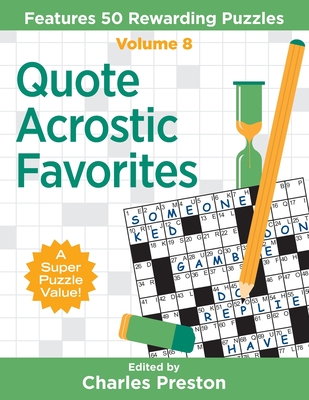 Quote Acrostic Favorites: Features 50 Rewarding Puzzles Cover Image