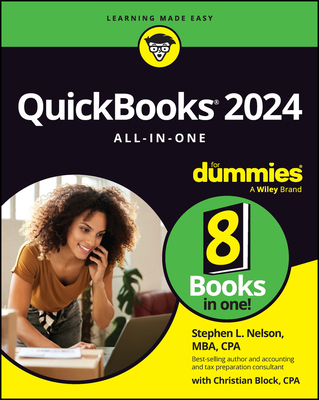 QuickBooks 2024 All-In-One for Dummies By Stephen L. Nelson, Christian Block (With) Cover Image