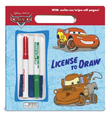 License to Draw (Disney/Pixar Cars) Cover