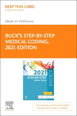 Buck's Step-By-Step Medical Coding, 2021 Edition - Elsevier E-Book on Vitalsource (Retail Access Card) Cover Image