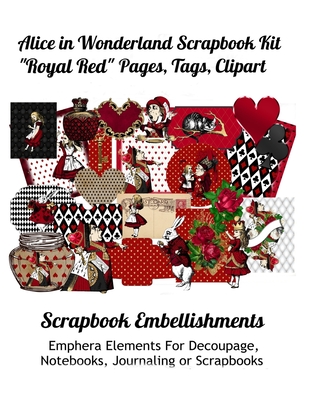 Alice in Wonderland Scrapbook Kit 