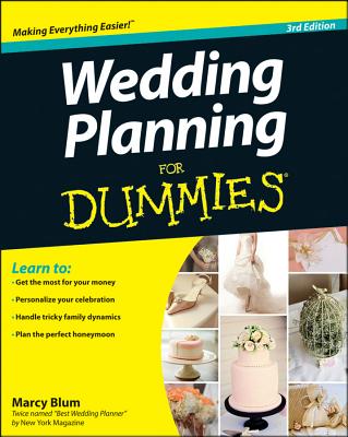 Wedding Planning for Dummies By Marcy Blum Cover Image