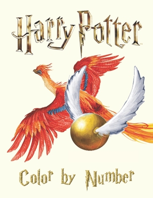 Harry Potter Color by Number: NEW! Harry Potter Color by Number Coloring Book for Kids! By Creative Geek Cover Image