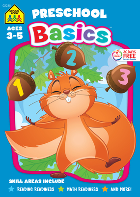 School Zone Preschool Basics 64-Page Workbook By School Zone Cover Image