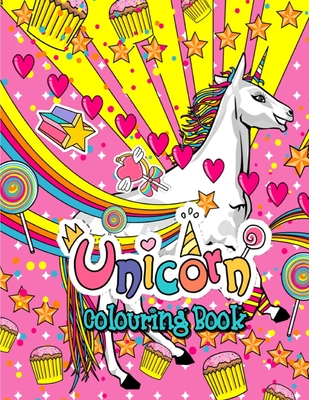 Unicorn Coloring Book for Kids Ages 4-8 (Kids Coloring Book Gift