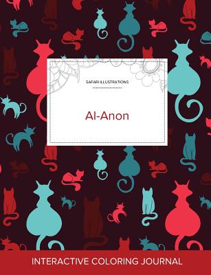 Adult Coloring Journal: Al-Anon (Safari Illustrations, Cats) By Courtney Wegner Cover Image
