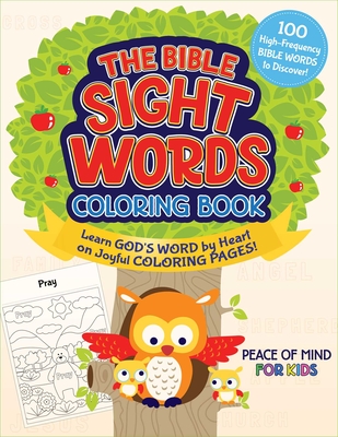 Cover for The Peace of Mind Bible Sight Words Coloring Book