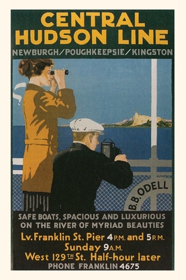 Vintage Journal Central Hudson Line Travel Poster By Found Image Press (Producer) Cover Image