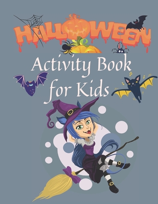 Halloween Activity Book Coloring Mazes Sudoku Word search Find