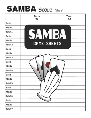 Card Game Score Pads