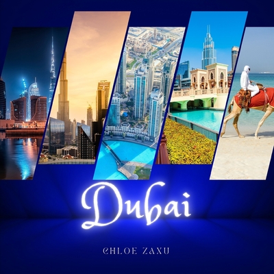 Dubai: A Beautiful Print Landscape Art Picture Country Travel Photography Meditation Coffee Table Book of United Arab Emirate By Chloe Zaxu Cover Image