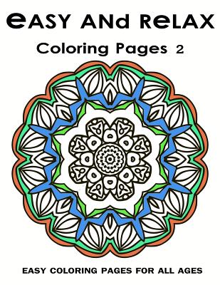 Easy Coloring books for adults relaxation