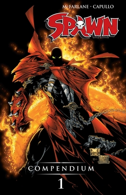 Spawn Compendium, Color Edition, Volume 1 By Todd McFarlane, Alan Moore, Grant Morrison, Frank Miller, Todd McFarlane (By (artist)), Greg Capullo (By (artist)), Tony Daniel (By (artist)), Marc Silvestri (By (artist)) Cover Image