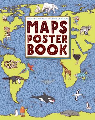Maps Poster Book By Aleksandra Mizielinska, Daniel Mizielinski Cover Image