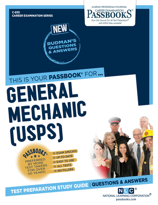 General Mechanic (USPS) (C-835): Passbooks Study Guide (Career Examination Series #835) By National Learning Corporation Cover Image