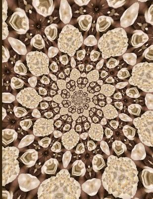 Fractal Photo Art Notebook: Cupcakes and Coffee 1: A fractal image notebook made from a photo of a buttercream cupcake next to coffee, and filled Cover Image