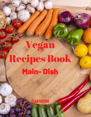 Vegan Recipes Book - Main Dish Cover Image