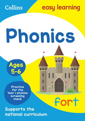 Collins Easy Learning Age 5-7 — Phonics Ages 5-6: New Edition Cover Image