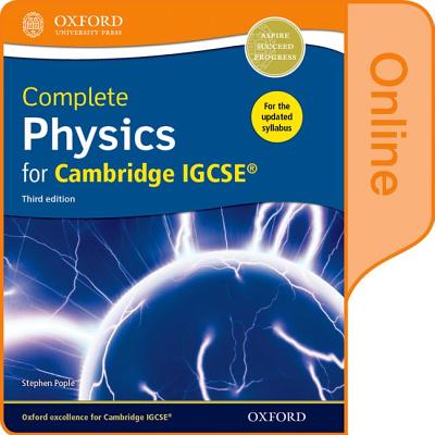 Complete Physics for Cambridge Igcserg Online Student Book (Third Edition) Cover Image